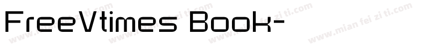 FreeVtimes Book字体转换